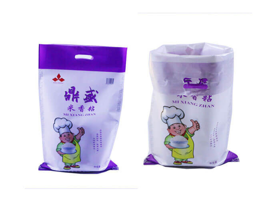 China 25 Kg de Poly Geweven Zakken van 50 Kg voor Sojaboon de Druk van de Verpakkingsgravure fabriek