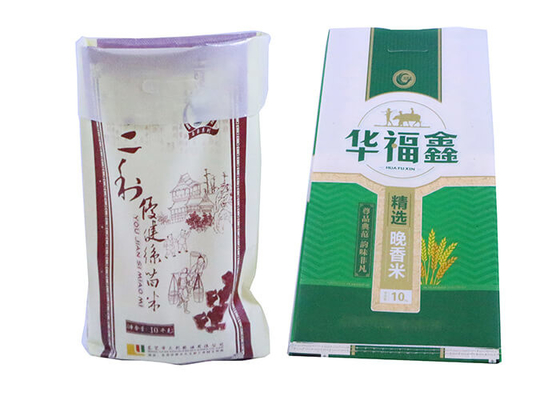 China De Verpakkende Zakken van het landbouwpolypropyleen 50 Kg Gelamineerde Duidelijke pp Geweven Graangewassenzak fabriek